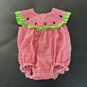 Three Sisters Watermelon Bubble - size 24 months